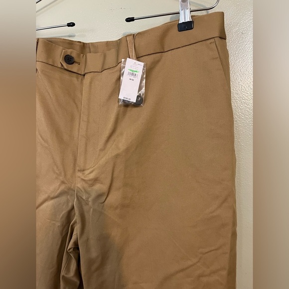 Banana Republic Men’s Tailored Fit Khaki Dress Pants Office Trousers 36/32 NWT - Picture 4 of 10